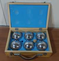 Метални топки за игра-Петанк комплект 6 бр.