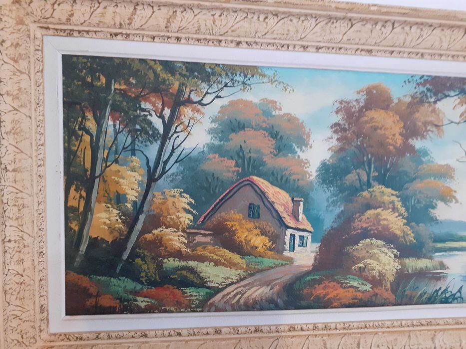 tablou pictura pe panza 95/55 cm