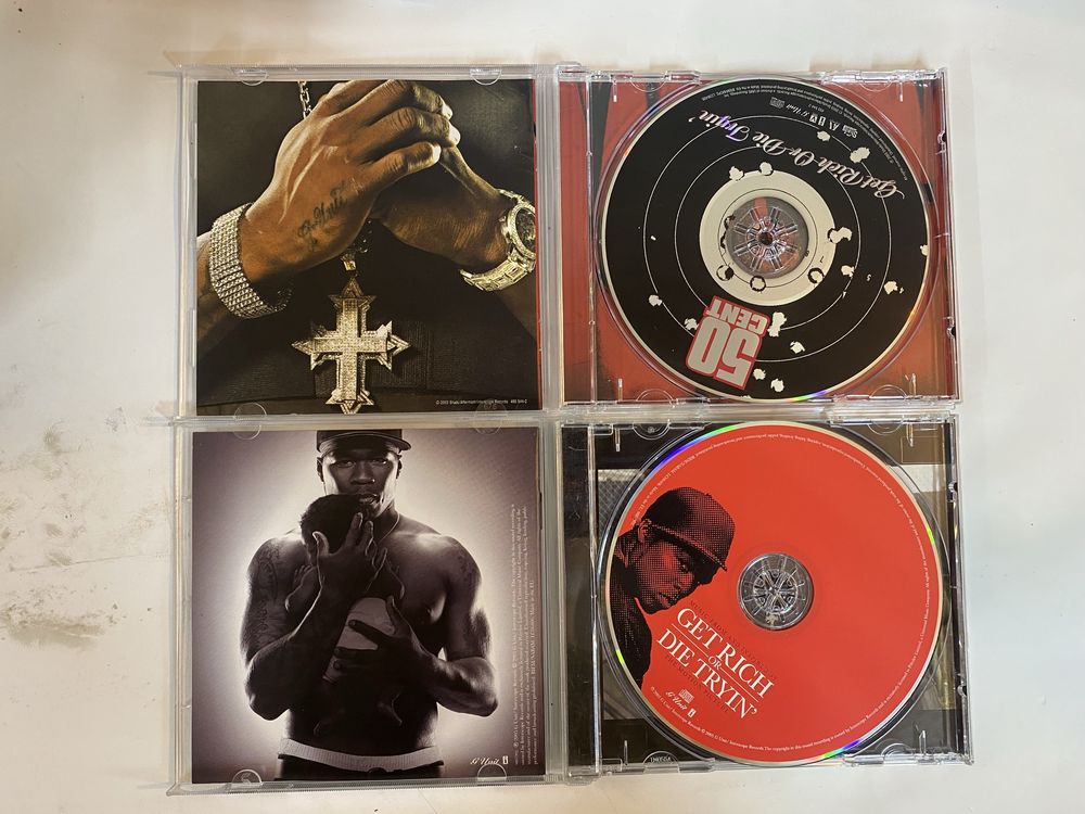 Оригинални  Албуми Дискове Eminem 50 Cent G Unit d12 CD 1999-2005
