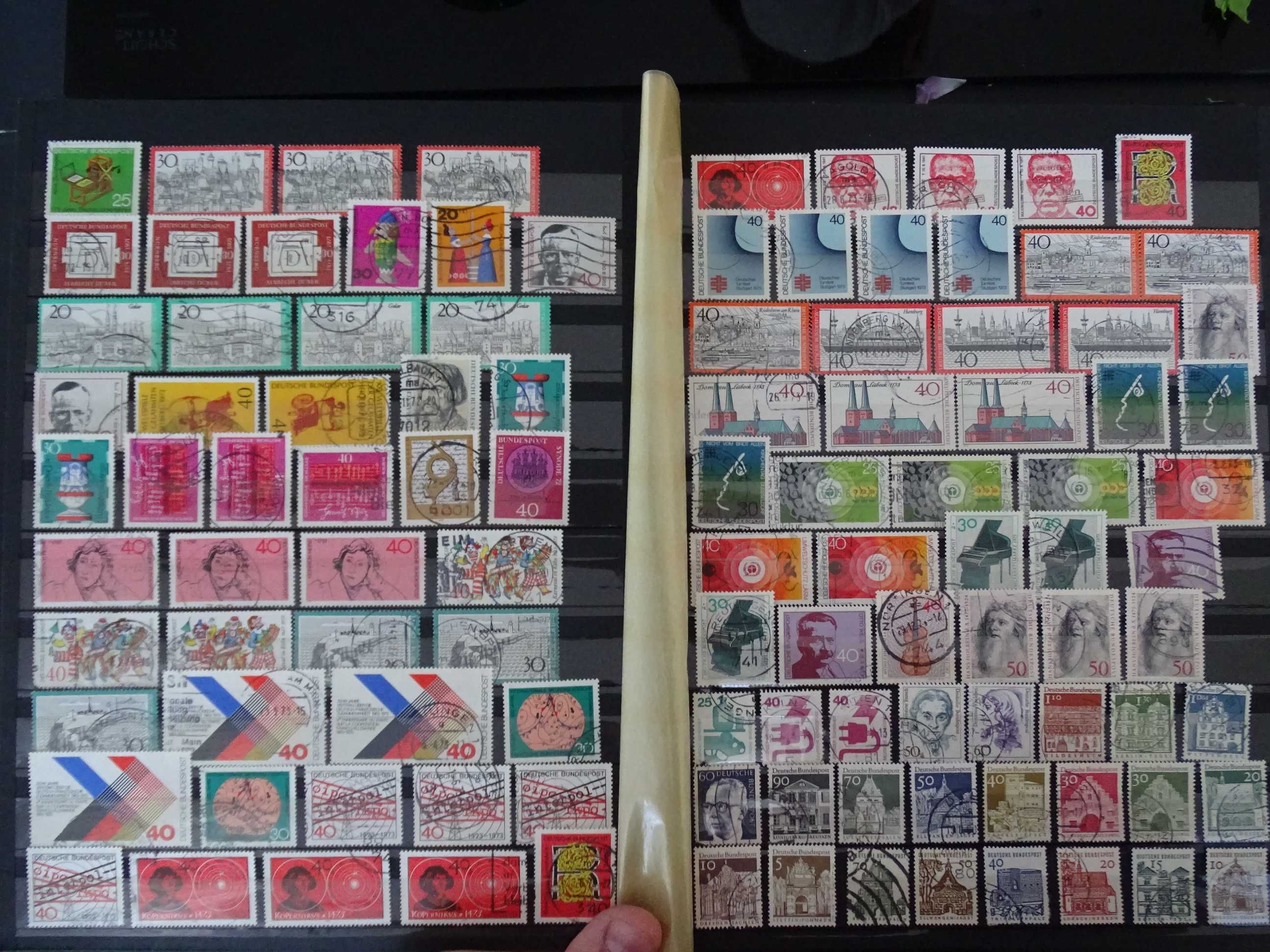 Germania Bund - Clasor cu timbre stampilate 1960-1980 (Lot 340)