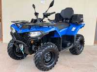 Atv Cf moto 450L X4 Euro5(NR NEGRU)500km(linhai,tgb,can am,segway, suz