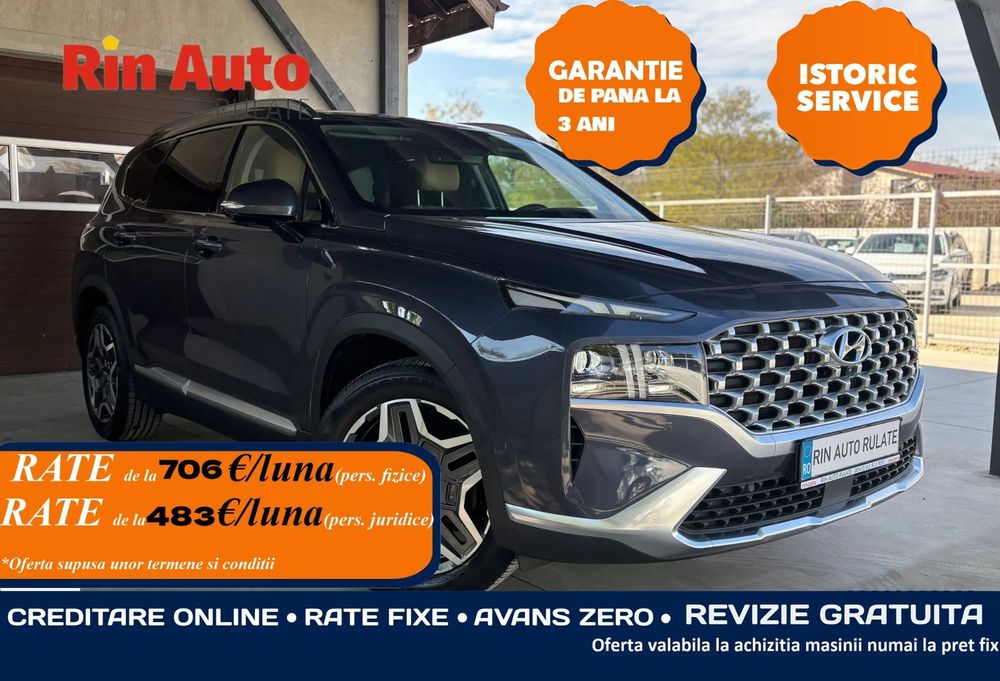 Hyundai Santa Fe 7 Locuri ~ Posibilitate vanzare si in RATE ~ Credit Leasing TVA 21 %