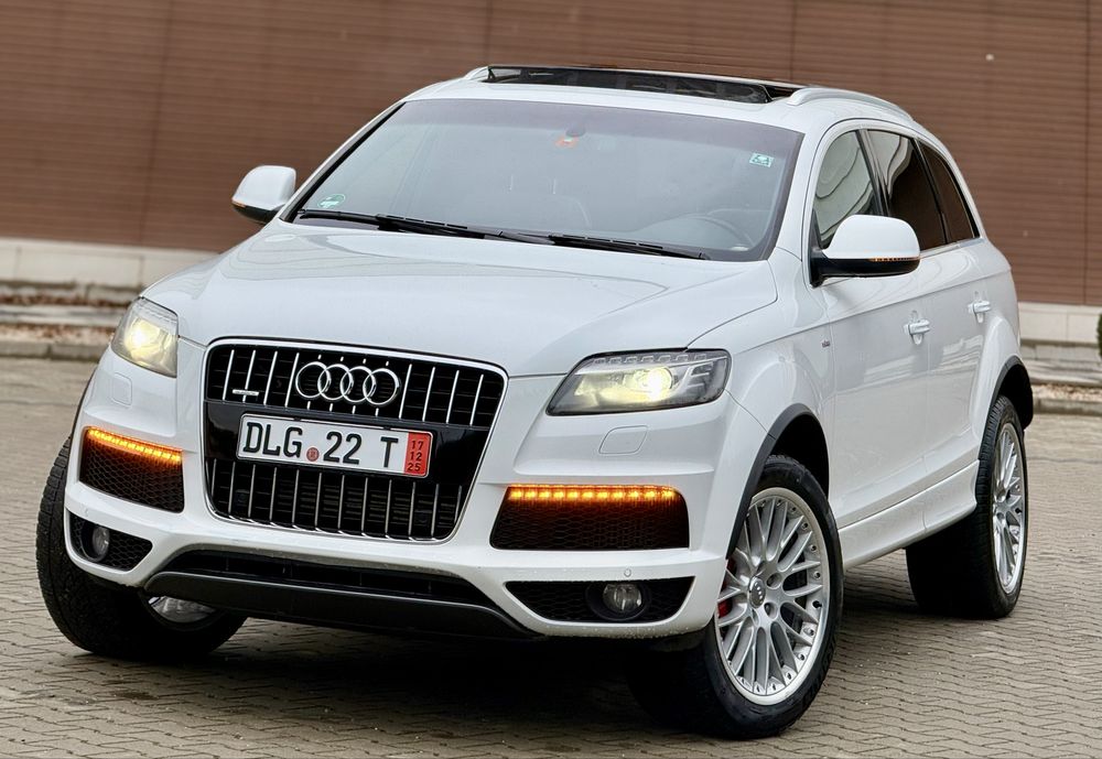 Audi Q7/S-Line/3.0 Tdi/245cp/7Locuri/Panoramic/BOSE/Alcantara/JanteR20