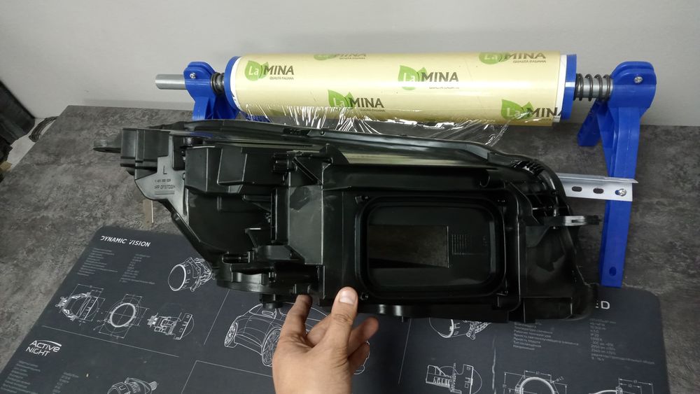 Корпус фары Мерседес 222 рестайлинг