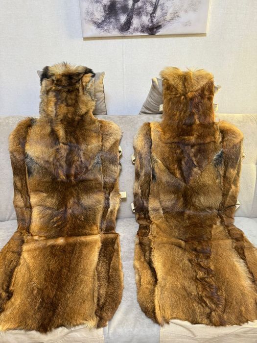 Продам меховые накидки из шкуры волка.