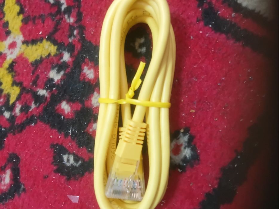 Патчкорд LAN RG45 новый шнур кабель сетевой 1,5 метра