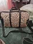 Geanta de voiaj leopard piele ecologica Anna Field noua