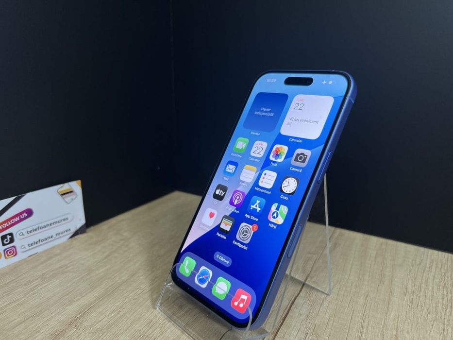 Iphone 16 128Gb Ultramarine 3 ani garanție, Telefoane Mureș