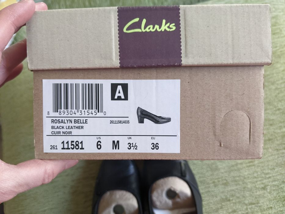 Дамски обувки Clarks, N36, естествена кожа