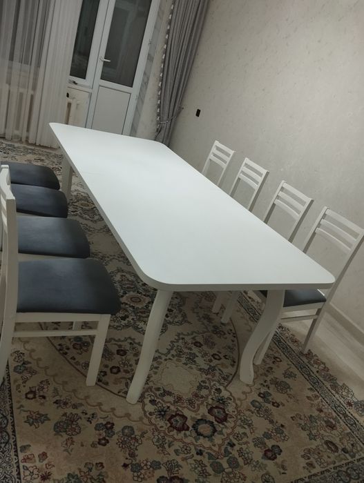 Стол с стульями 3м 3,10