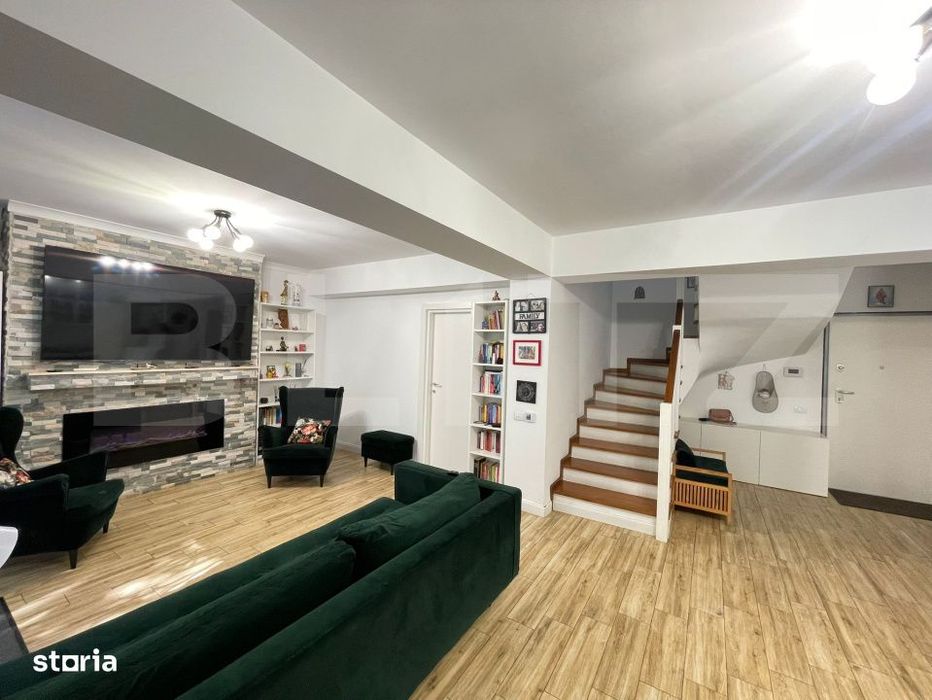 Apartament 159,9 mp, parter si etajul 1, zona George Enescu