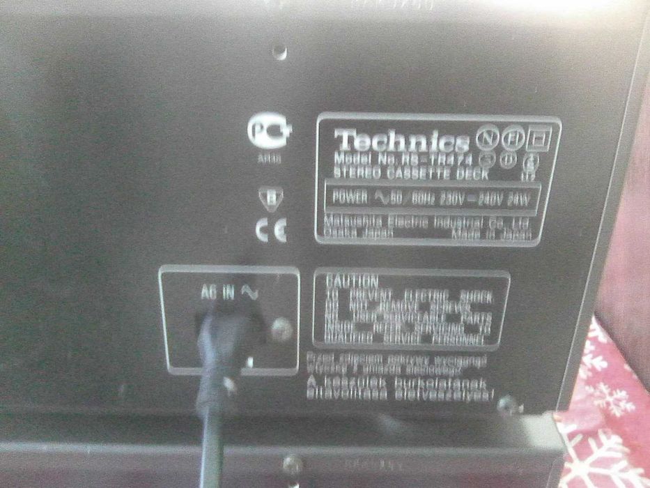 deck technics 474 casetofon