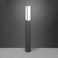 Lampa de exterior, Trio Lighting Fuerte, Metal, Lumina LED, Negru