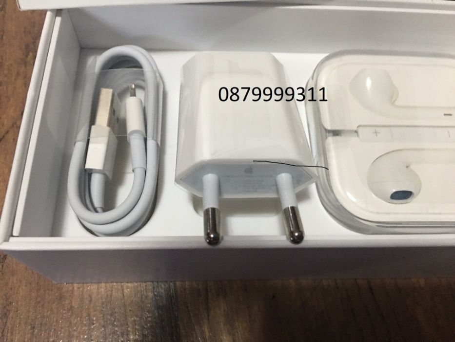 Оригинален адаптер и кабел за iPhone 5 5s SE 6 plus 6s 7 8 X 11 XS