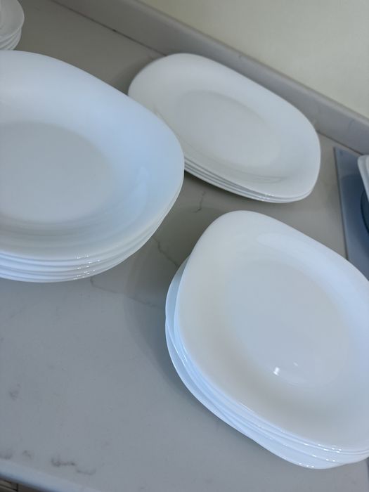 Set farfurii albe