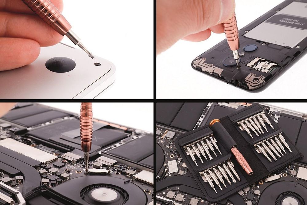 комплект прецизни отвертки 25 части .aptel  nz7