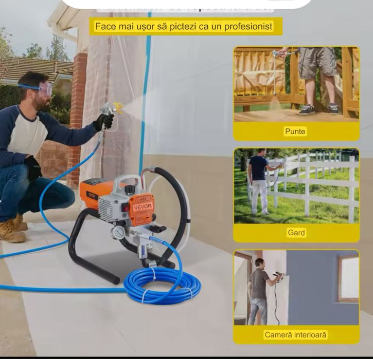 Pompă Airless Lavabil /Vopsea Airless