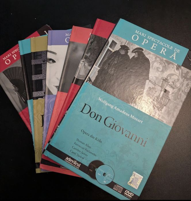 Mari Spectacole de Operă Vol 1-7 Colecția Adevărul