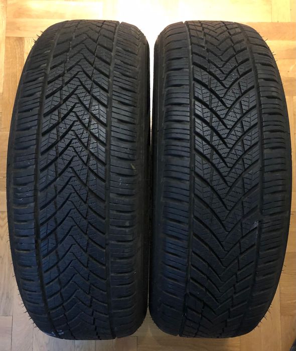 2 M+S гуми 195/65/R15, DOT 3723, марка TRACMAX