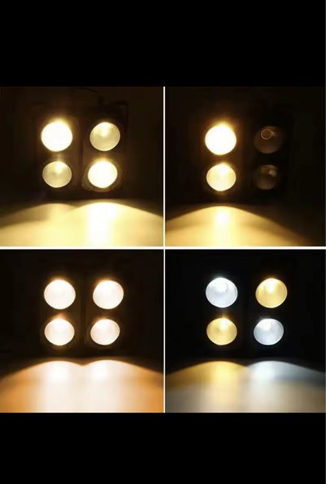 Blinder/Strobo/Flash/DMX/4x100W LED COB