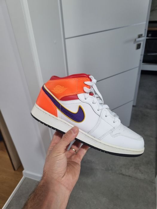 Air jordan 1 mid alternate multi color