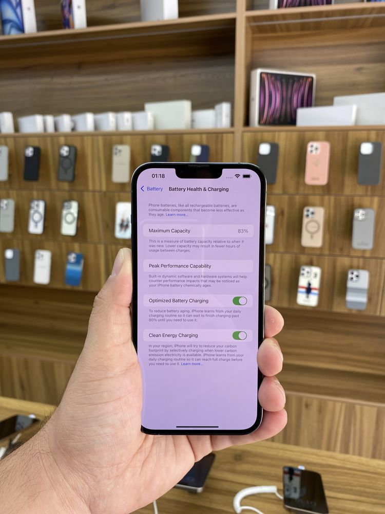 Iphone 13 Pro Max 128 Blue 83%