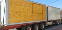 Vand container rustic,servire la geam