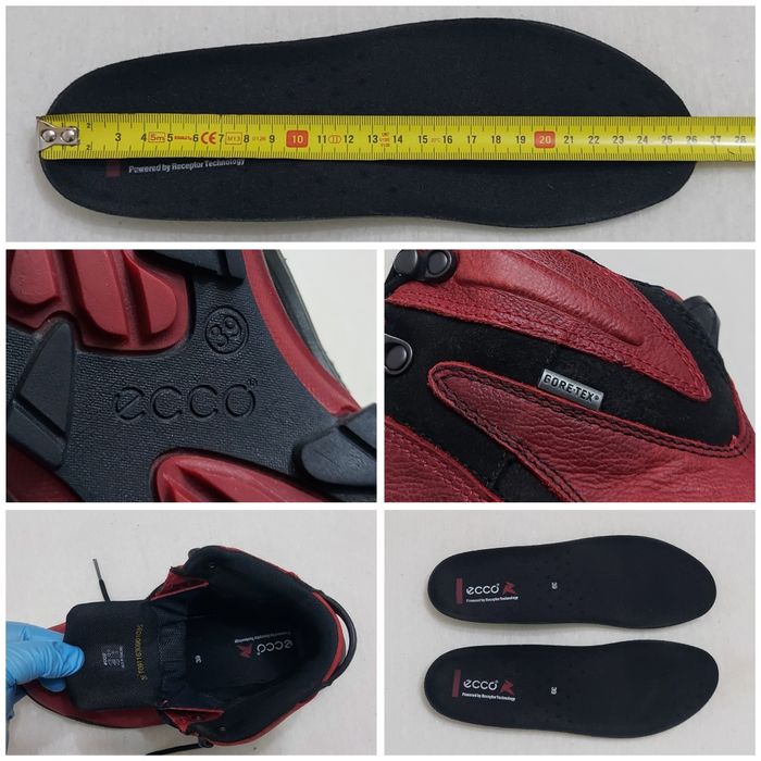 Ghete ECCO Receptor Terra Evo Yak Gore-Tex, Cognac, munte, trekking 39