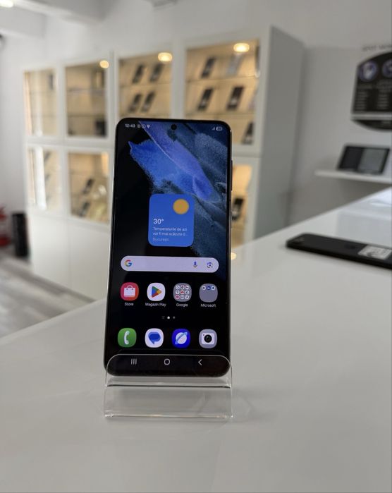 Samsung S21 black 128 gb ! Garantie 12 luni