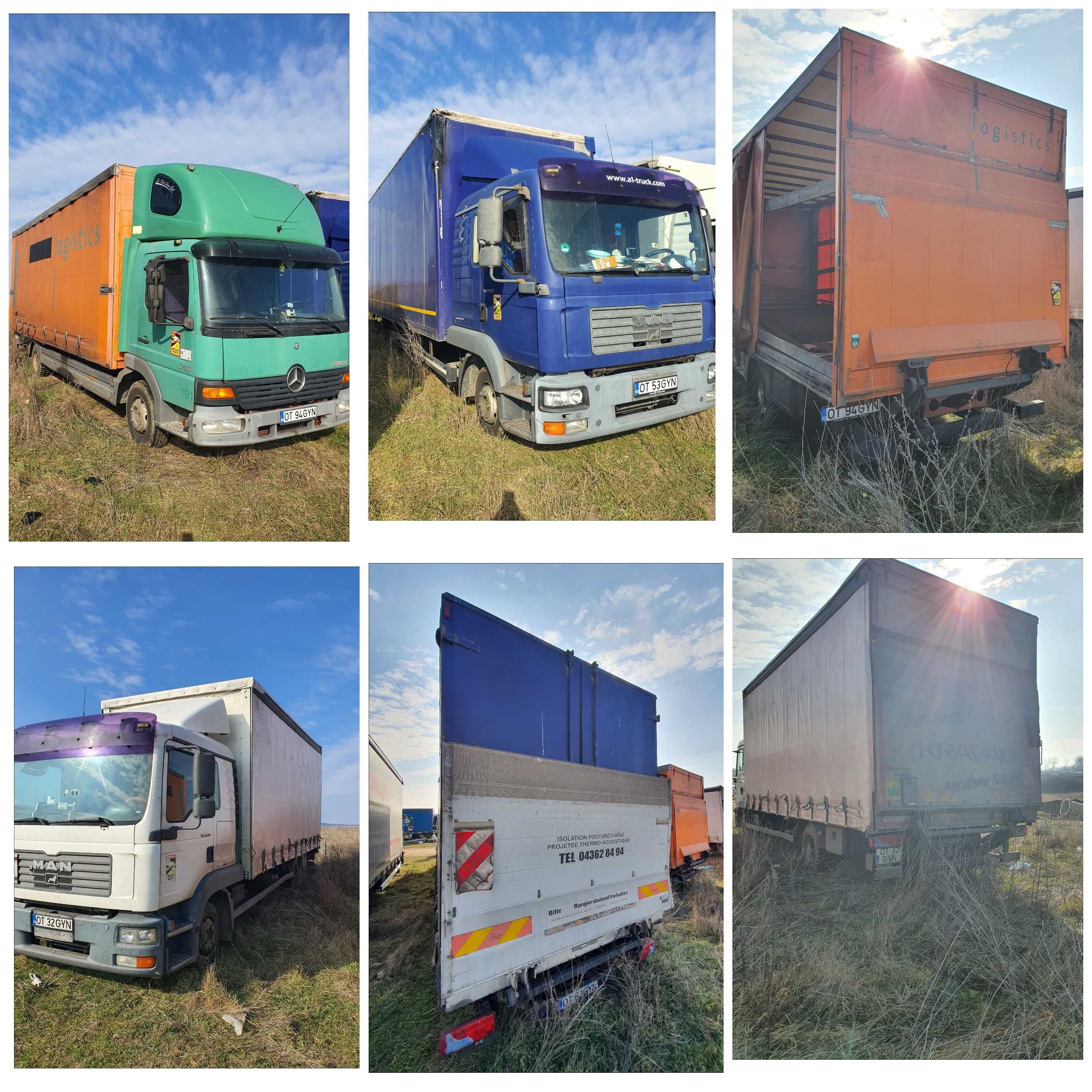 De la 2800e - Vindem camioane si remorci - Man,Mercedes,Volvo,Scania