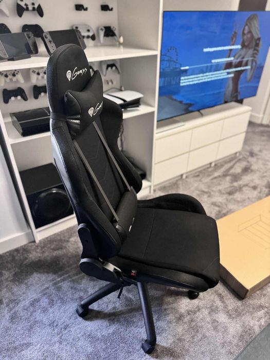 Scaun gaming  genesis cu lumini led