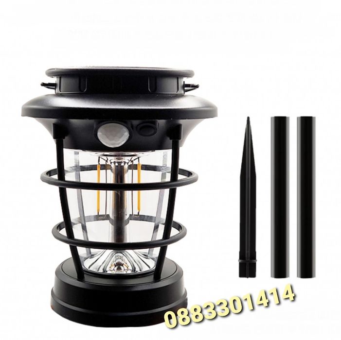 Соларна сензорна лампа 8818