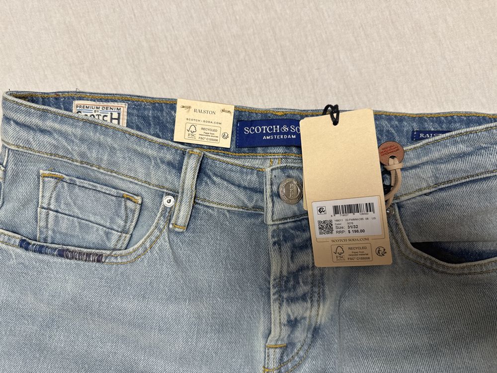 Дънки Scotch & Soda-Чисто нови