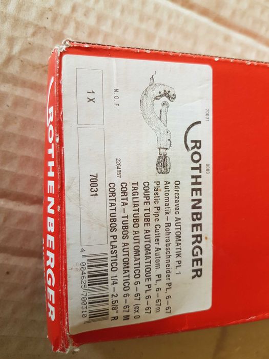 Rothenberger 70031 taietor teava cupru