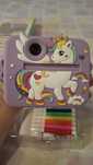 Aparat foto copii cu imprimare instant Unicorn nou in cutie
