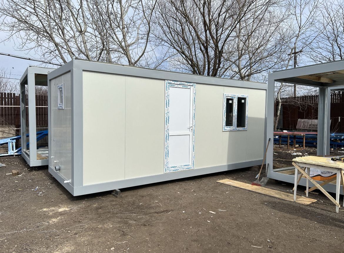 Producator containere birou vestiar sanitar modular paza monobloc