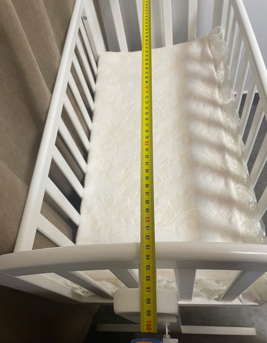 Pătuț bebe 100/50 alb nefolosit