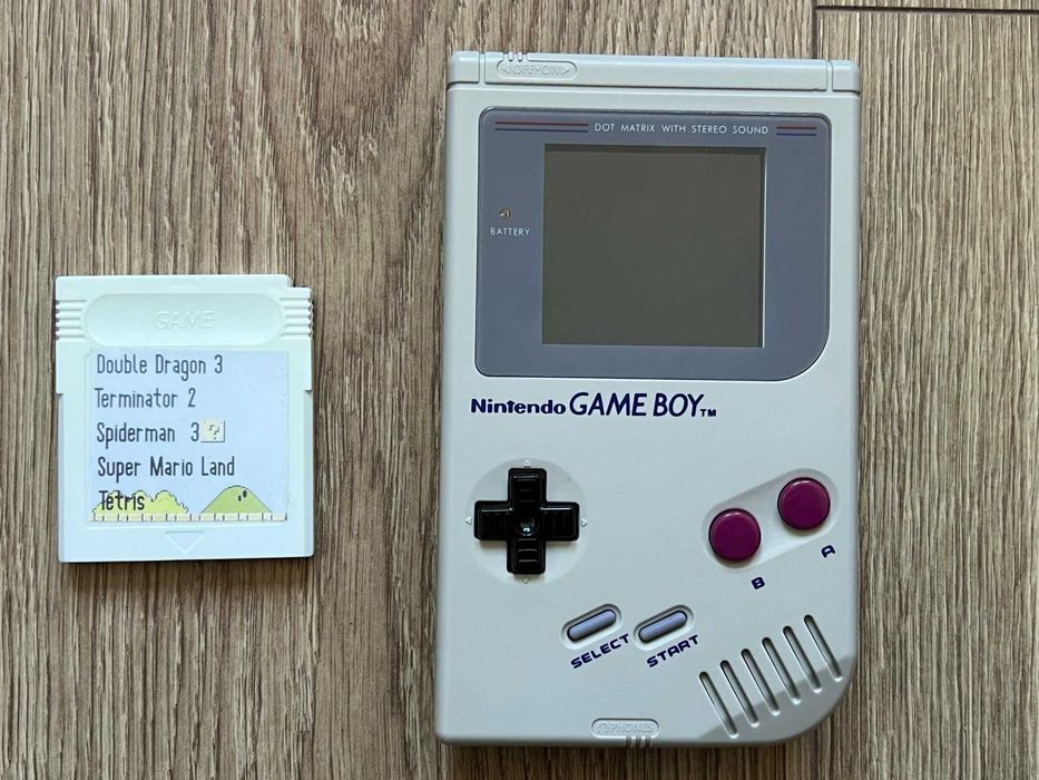 Nintendo Gameboy DMG Retro, de colectie,1989 modificat ecran IPS,modat
