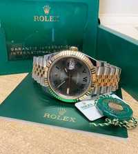 Rolex Datejust 41 MM 126333 Bi/Colour Wimbledon Dial two tone