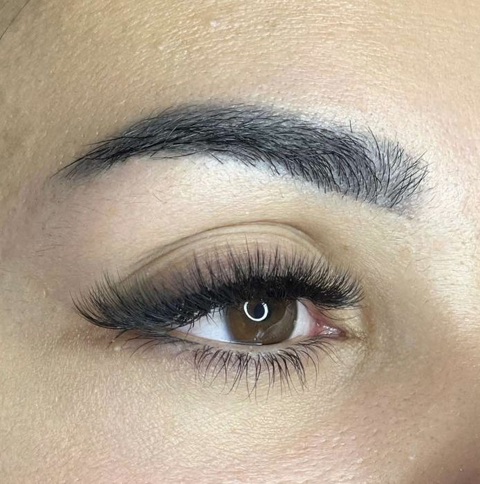 Ръчно изработени готови снопчета за мигли микс кутии , консумативи