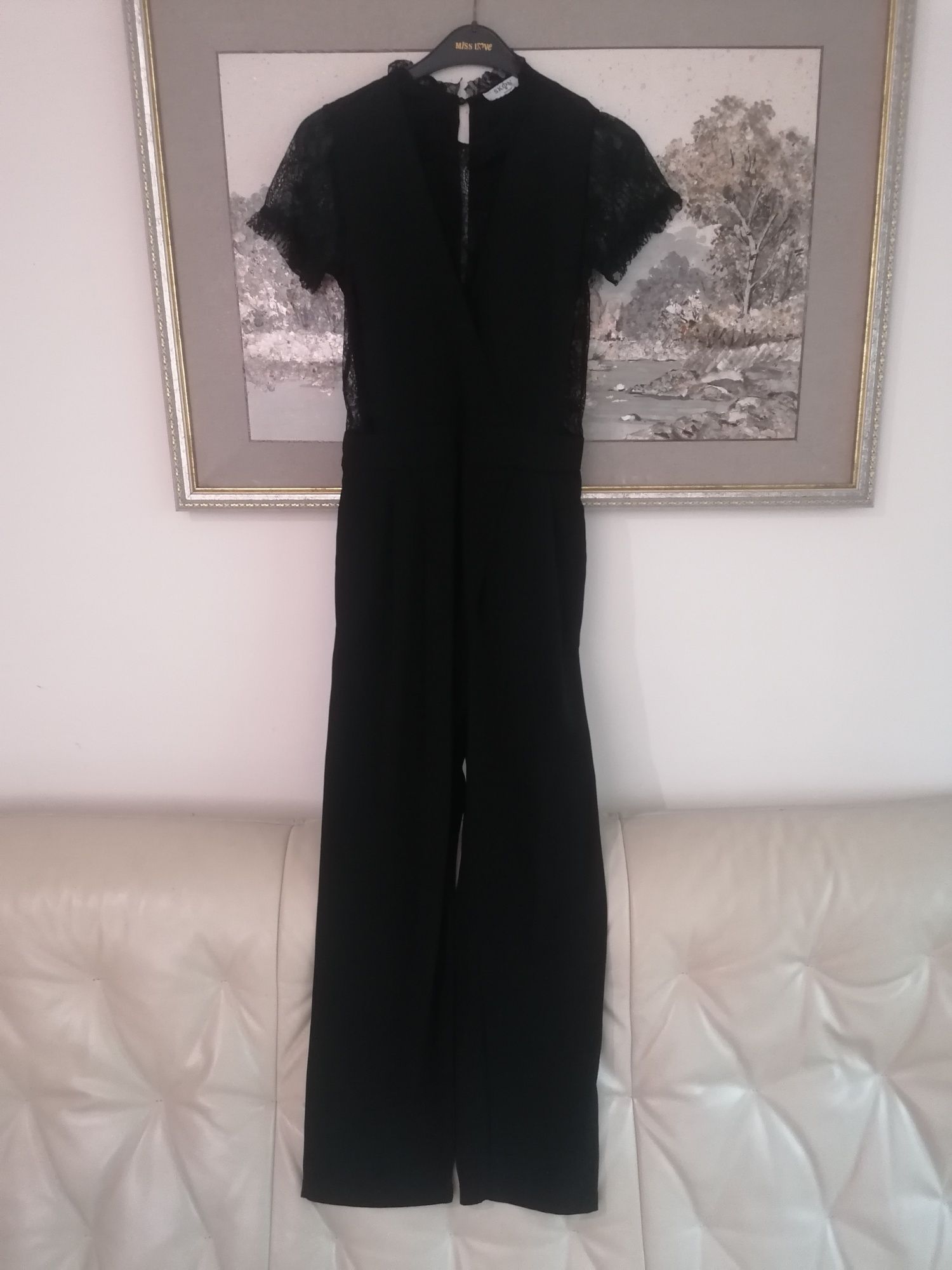 Елегантен черен гащеризон модел Zara XS-S