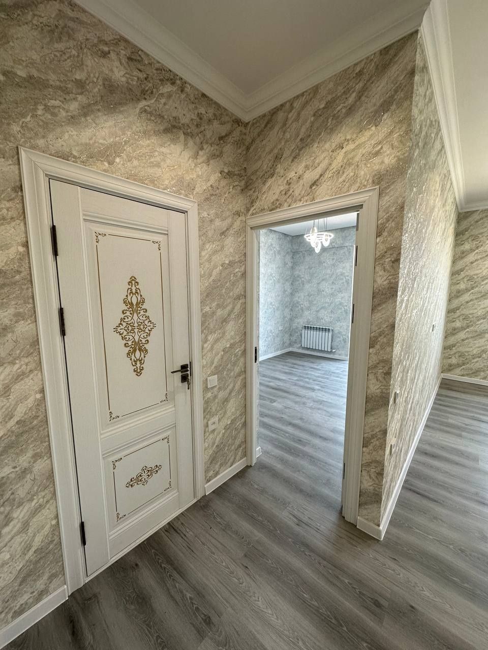 Продам 43кв новастройка квартира Олмос резидент 7-этаж с ремонтом