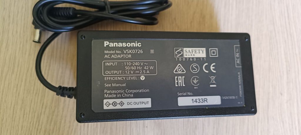 Adaptor Panasonic leptop