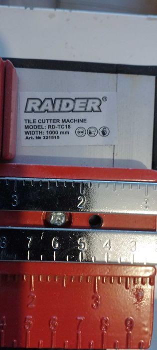 Чисто нова машина за рязане на фаянс RD-TC18 - дължина 1 метър