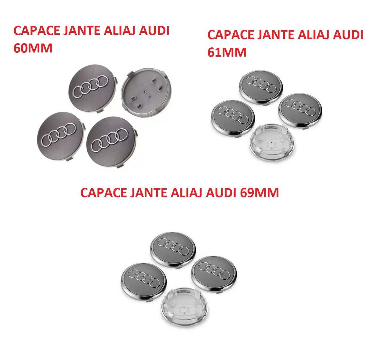 Capace Jante Aliaj Audi A1/ A3 /A4 /A5 /A6 /A7/ A8/ Q3/ Q4