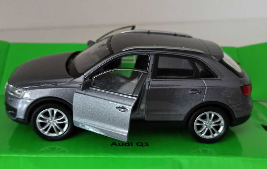 Macheta Audi Q3 MK1 (Typ 8U) 2012 gri - Welly 1/36