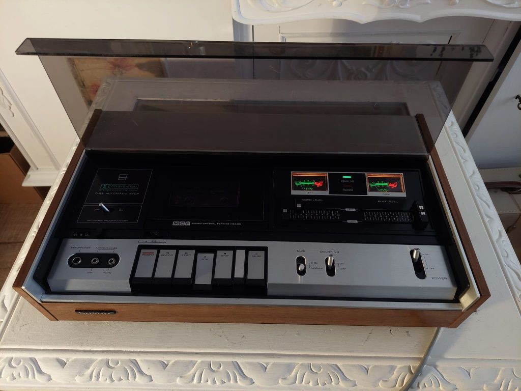 SHARP, RT-480H, deck, casetofon, stereo, Dolby, an 1974, colectie