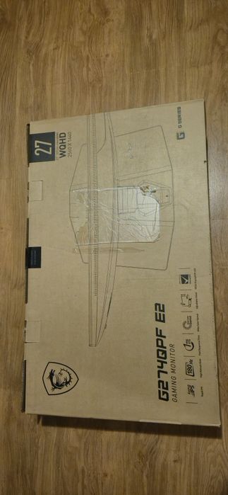 Monitor LED MSI Gaming G274QPF E2 27 inch QHD IPS 1 ms 180 Hz USB-C HD