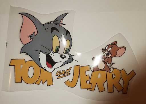 Aplicatie termoadeziva pt textile_TOM si JERRY