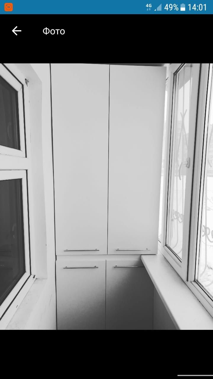 шкаф на балкон стондартный 58000